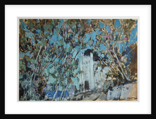 Stage design for the opera Ruslan and Lyudmila by M. Glinka, 1906 by Konstantin Alexeyevich Korovin