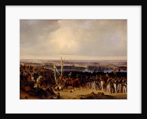 The Izmailovsky Regiment on the Battle of Borodino 1812, 1840s by Alexander von Kotzebue