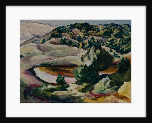 Korolkovskiye Dachas. Pond in the Hills, 1918 by Alexei Ilyich Kravchenko