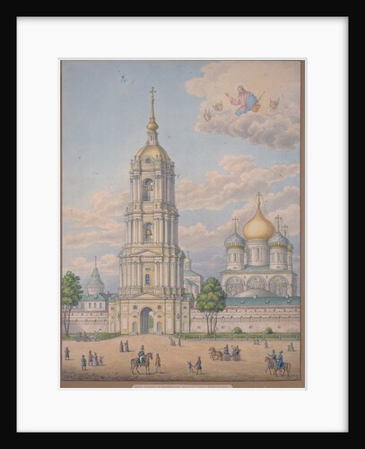 The New Monastery of the Saviour in Moscow, 1851 by Alexander Sergeyevich Kutepov