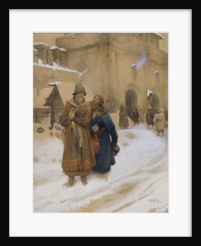 Podyachy, 1913 by Klavdi Vasilyevich Lebedev