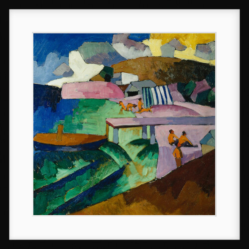 Seashore, 1912 by Aristarkh Vasilyevich Lentulov