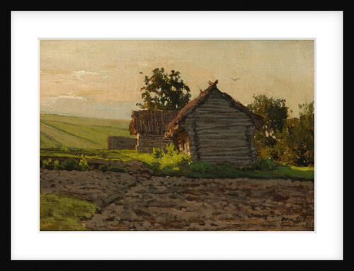 Slobodka, 1884 by Isaak Ilyich Levitan