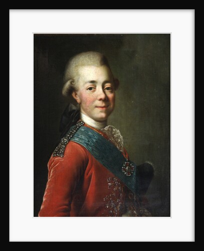 Portrait of Grand Duke Pavel Petrovich, 1770s by Dmitri Grigorievich Levitsky