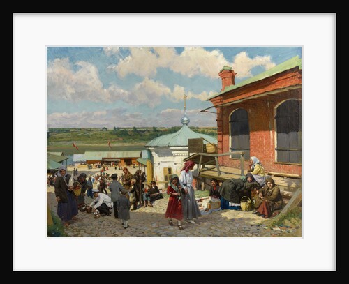 View of Plyos, 1918 by Alexander Vladimirovich Makovsky