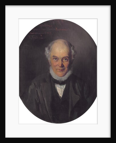 Portrait of the painter Yegor Ivanovich Makovsky, 1859 by Konstantin Yegorovich Makovsky