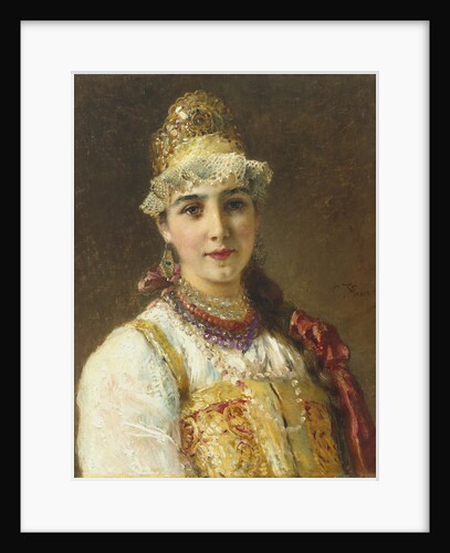 Boyars Wife, 1880s by Konstantin Yegorovich Makovsky