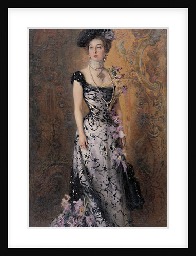 Lélégante aux orchidées, 1900 by Konstantin Yegorovich Makovsky