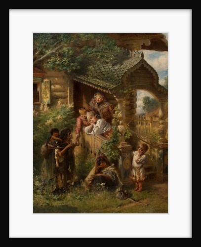 Fortune-telling, 1884 by Konstantin Yegorovich Makovsky