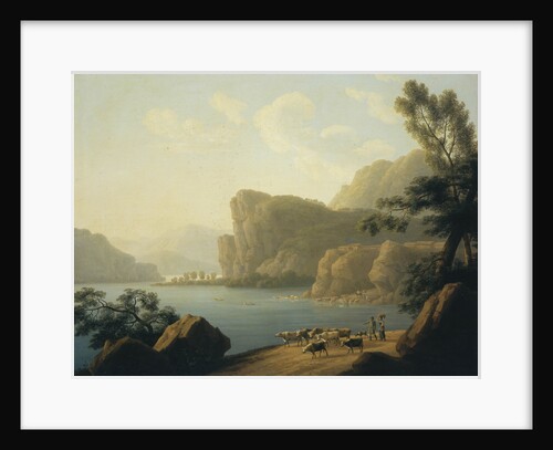 View of the Selenga River in Siberia, 1817 by Andrei Yefimovich Martynov