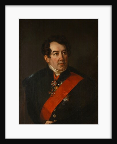 Portrait of the Poet Dmitri Osipovich Baranov, End 1820s by Benois Charles Mitoire