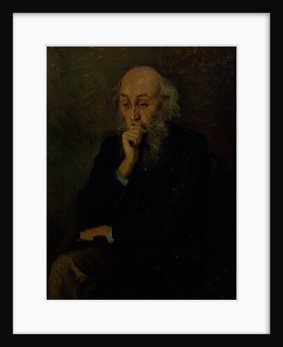 Portrait of the artist Nikolai Ge by Grigori Grigoryevich Myasoedov