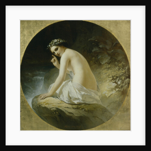 Bather, 1859 by Timofei Andreyevich Neff