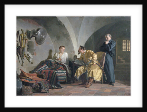 False Dmitry I in the Adam Wisniowiecki House, 1876 by Nikolai Vasilyevich Nevrev