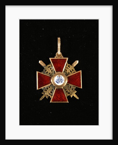 Badge of the Order of Saint Anna, Third Class, Late 18th cent by decorations and medals Orders