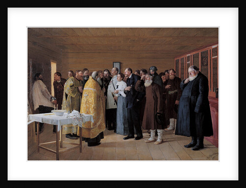 The Consecration of the Vodka Shop, 1904 by Nikolai Vasilievich Orlow