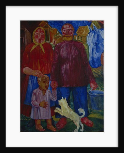 The Family of the Serednyaks, 1929 by Viktor Nikandrovich Palmov