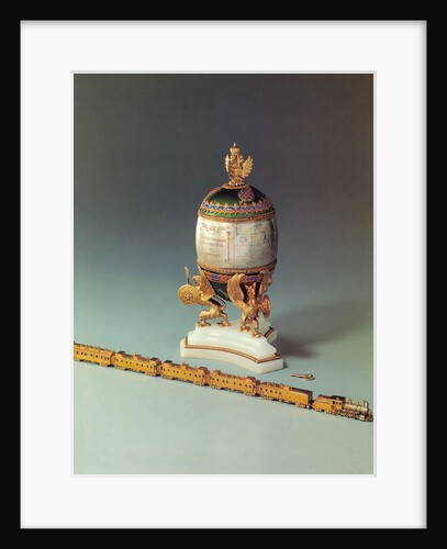 The Trans-Siberian Railway egg, 1900 by Michail Yevlampievich Perkhin