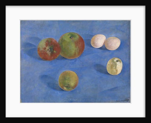 Still Life. Apples and Eggs, 1921 by Kuzma Sergeyevich Petrov-Vodkin