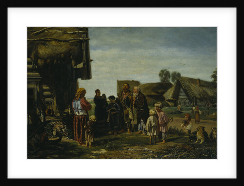 The Pilgrims, 1870 by Illarion Mikhailovich Pryanishnikov