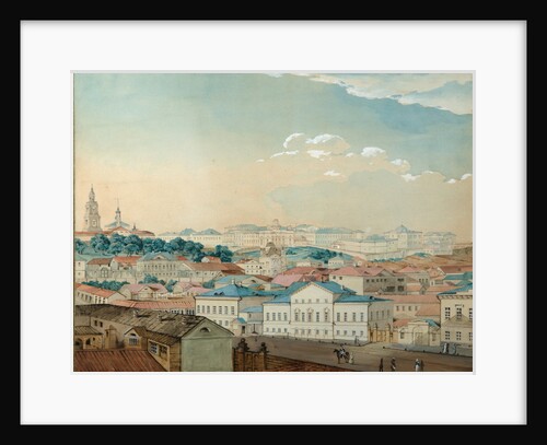 Viewof the Kazan University from the Bolaq, 1842 by Andrei Nikolayevich Rakovich