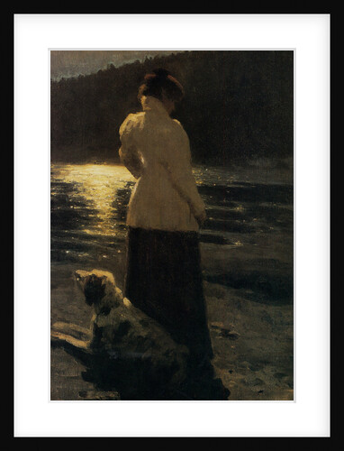 Moonlit night, 1896 by Ilya Yefimovich Repin
