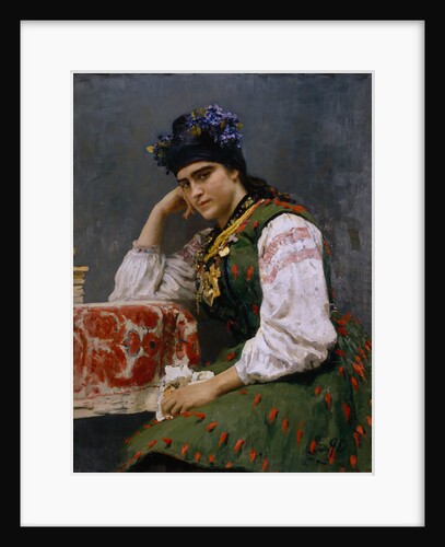 Portrait of Sofia Dragomirova-Lukomskaya, 1889 by Ilya Yefimovich Repin