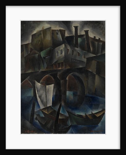 View of Tiflis, 1919-1920 by Vera Rockline