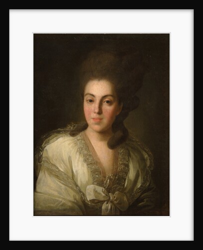 Portrait of Countess Anna Alexandrovna Golitsyna, née Baroness Stroganova, 1777 by Fyodor Stepanovich Rokotov