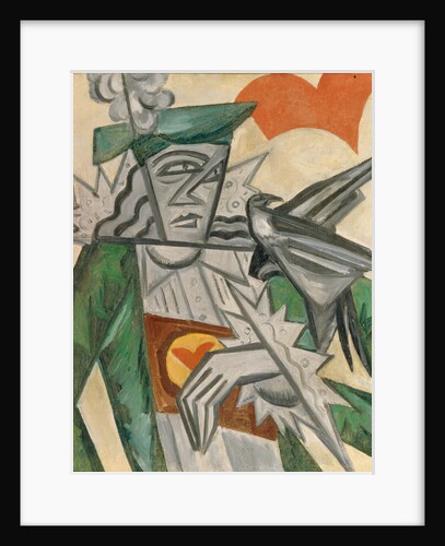 Jack of Hearts, 1913-1914 by Olga Vladimirovna Rozanova