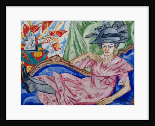 Portrait of the Artists Sister, 1912 by Olga Vladimirovna Rozanova