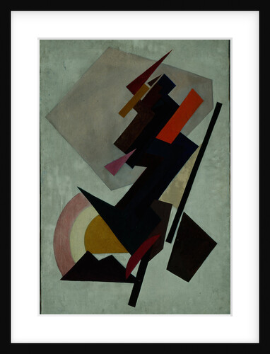 Abstracte composition. (Suprematism), 1910s by Olga Vladimirovna Rozanova