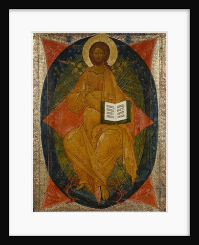 Christ in Majesty by Russian icon