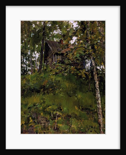 Old Bathing House in Domotkanovo, 1888 by Valentin Alexandrovich Serov