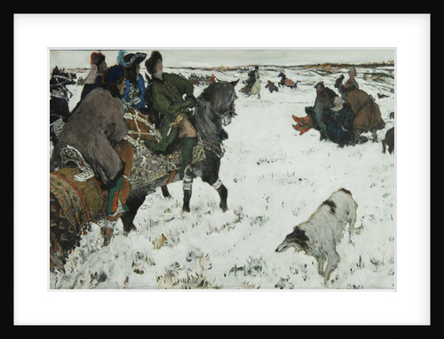 Peter I On The Hunt, 1902 by Valentin Alexandrovich Serov