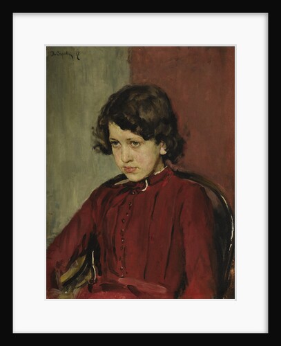 Portrait of Praskovia Anatolievna Mamontova, 1887 by Valentin Alexandrovich Serov