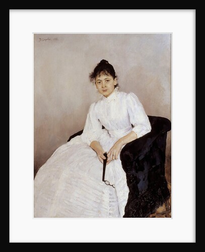Portrait of the artist Maria Yakunchikova-Weber, 1885-1887 by Valentin Alexandrovich Serov