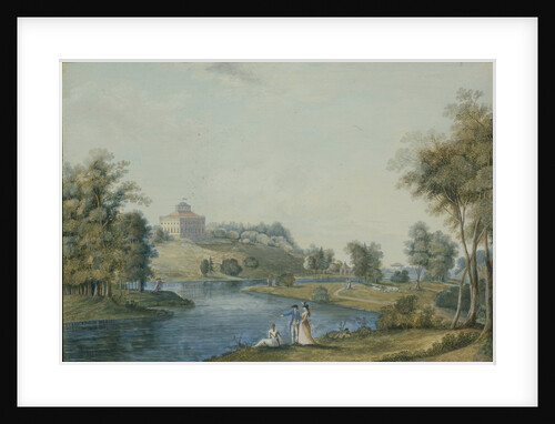 View of the country estate Sivoritsy, before 1792 by Semyon Fyodorovich Shchedrin