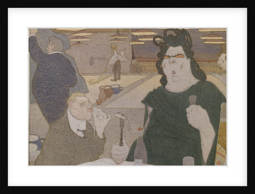 Fyodor Shalyapin (Caricature), 1910s by Pavel Yegorovich Shcherbov