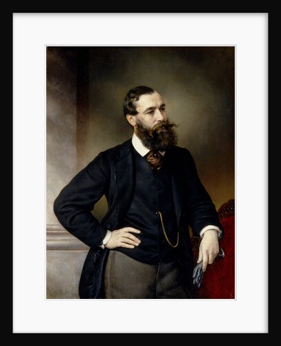 Portrait of the jurist and political philosopher Boris Nikolayevich Chicherin, End of 19th cen by Vladimir Osipovich Sherwood