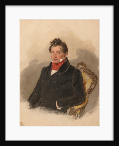 Portrait of Count Matvey Yuryevich Vilyegorsky, 1840s by Pyotr Fyodorovich Sokolov