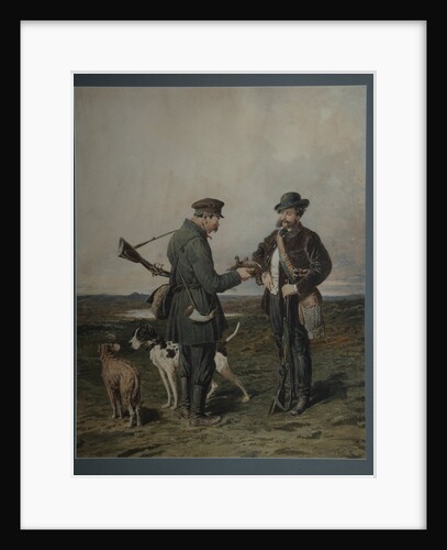 Hunters, 1864 by Pyotr Petrovich Sokolov