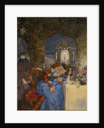 Rendezvous, c. 1918 by Konstantin Andreyevich Somov