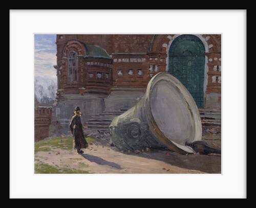 The Ruination of church bells, 1924 by Evgeni Ivanovich Stolitsa