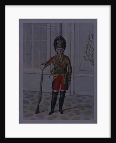 Officer of the Life Guards Cavalry Regiment in 1764-1796, Early 1840s by Mikhail Ivanovich Terebenev