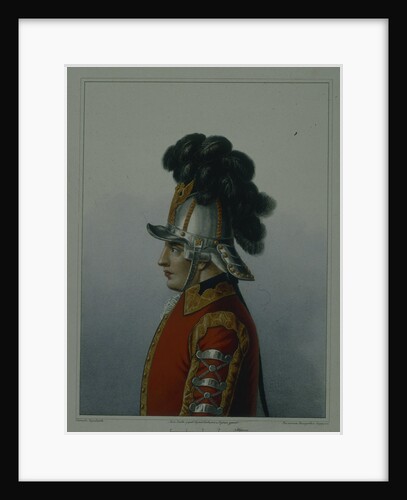 Helmet of the Life Guards Cavalry Regiment in 1764-1796, Early 1840s by Mikhail Ivanovich Terebenev