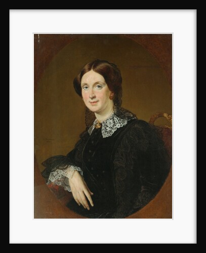 Portrait of N.I. Panina, 1855 by Vasili Andreyevich Tropinin