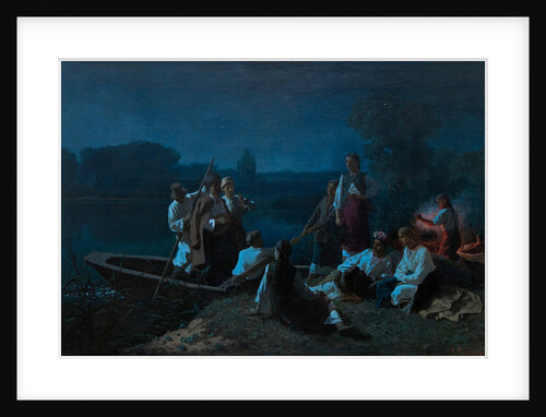 The night before Pentecost in the Ukraine, 1878 by Konstantin Alexandrovich Trutovsky