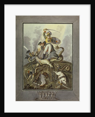 1812. Allegory, 1813 by Ivan Philippovich Tupylev