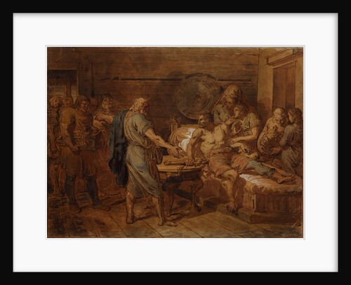 Kuzma Minins appeal to the prince Dmitry Pozharsky, 1800s by Grigori Ivanovich Ugryumov